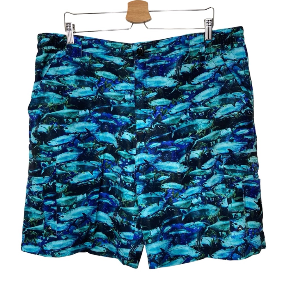 Reel Legends Swim Trunks Tarpon NWT
